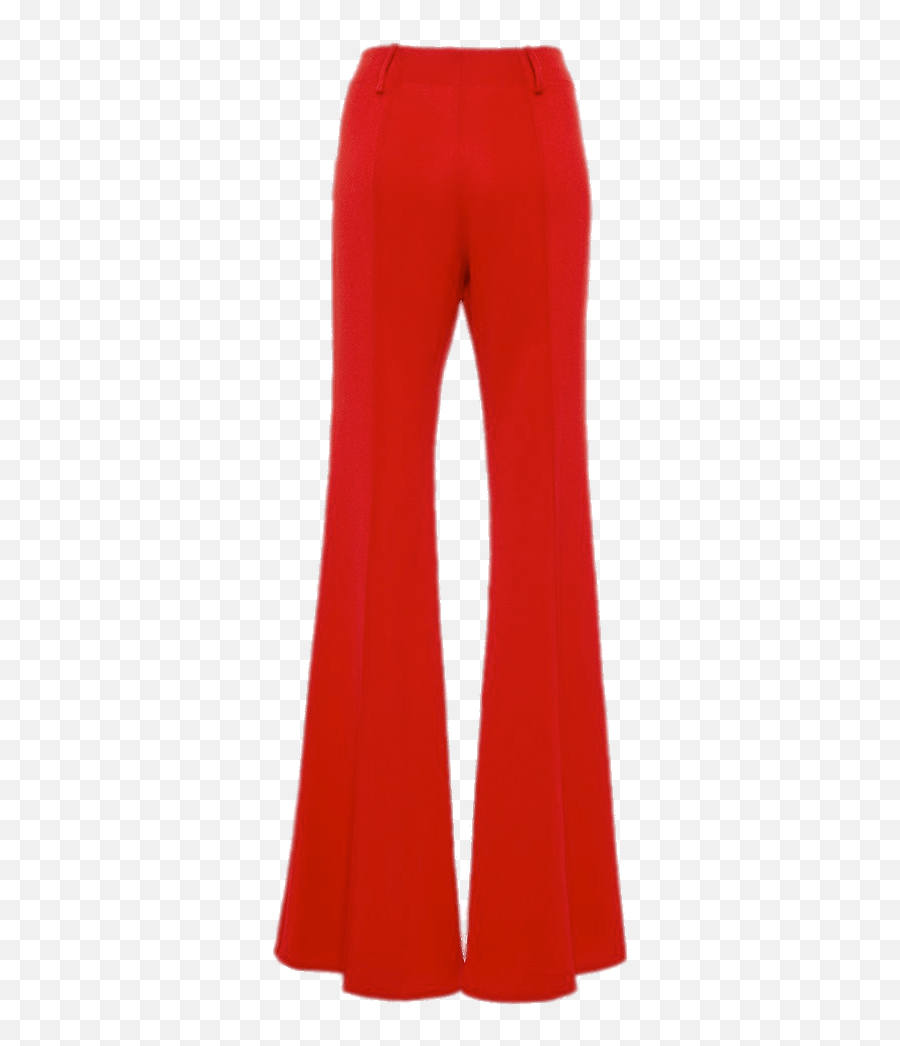 Red Bell Bottom Pants Clipart - Solid Emoji,Red Emoji Pants