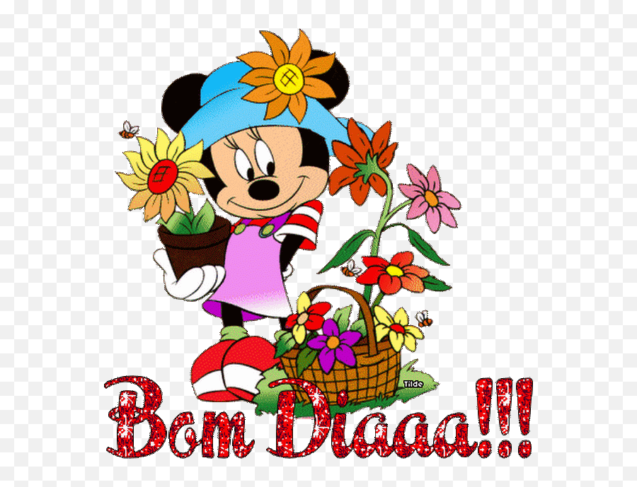 55 Imagens Gif De Bom Dia Feliz Com Frases Para Celular E - Mickey Mouse Emoji,Emoticons Do Macaquinho Do Whatsapp