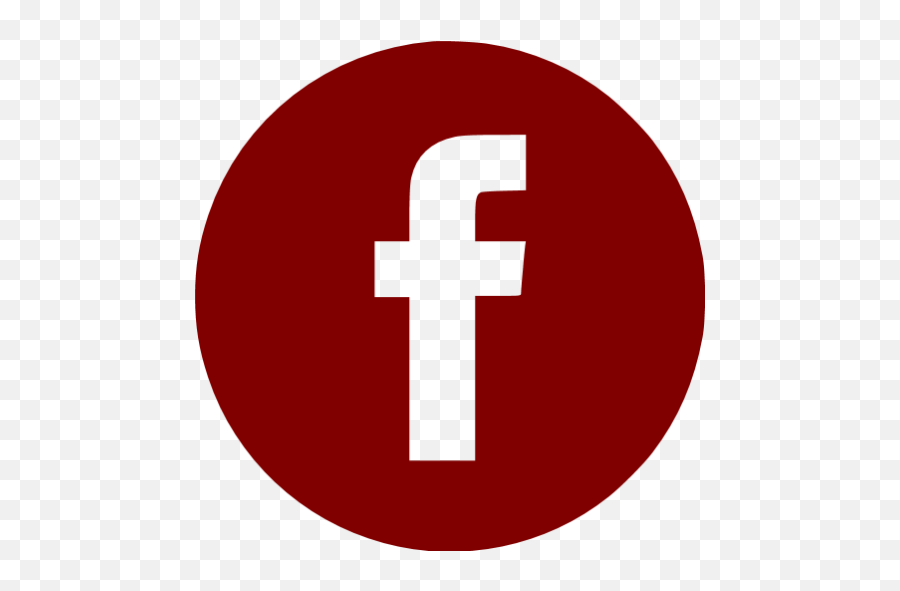 Maroon Facebook 4 Icon - Vertical Emoji,Cross Emoticon For Facebook