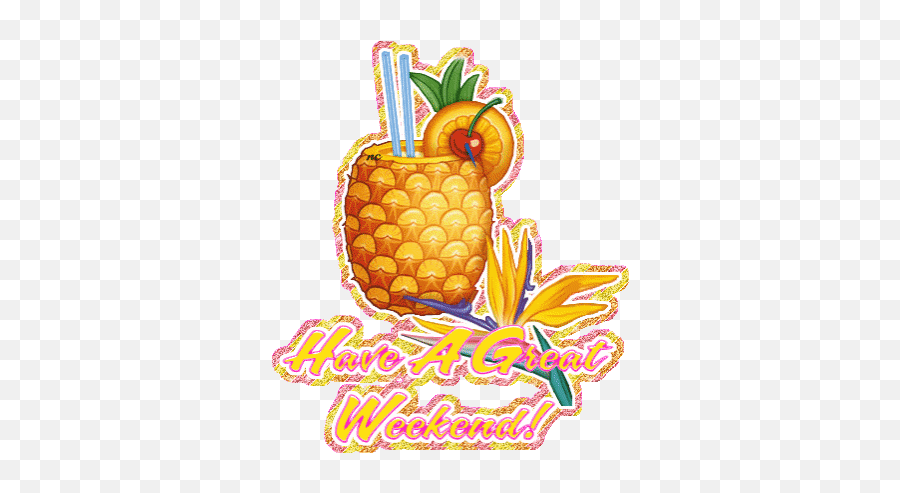 Top Happy Weekend Stickers For Android U0026 Ios Gfycat - Dibujo Animado Piña Colada Emoji,Happy Weekend Emoji