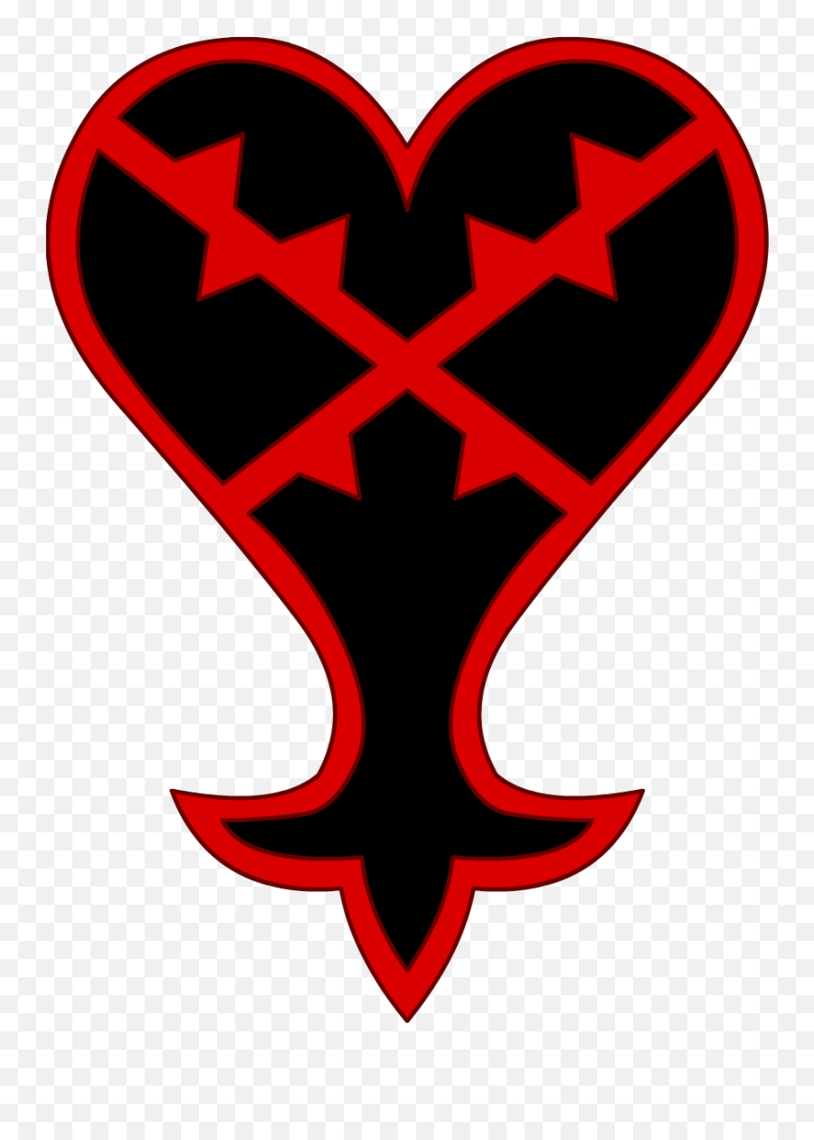 Heartless - Kingdom Hearts Heartless Symbol Emoji,Kingdom Hearts Emoji