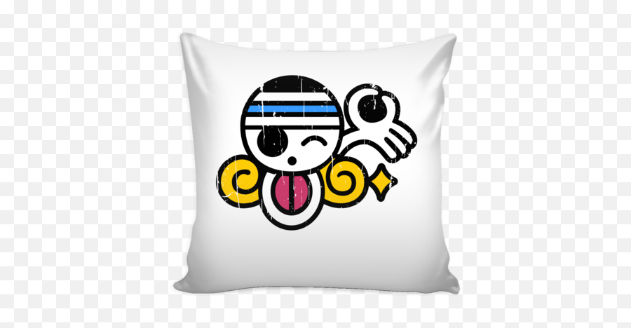 Pillow Covers - One Piece Stickers Nami Emoji,Kiss Emoticon Pillow