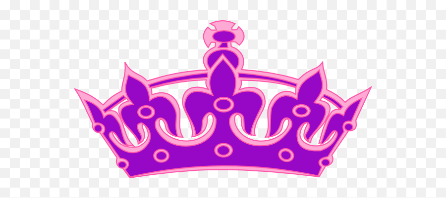 Crown Clip Art Images Clipart Image 2 2 - Clipartix Pink And Purple Crown Emoji,Queen Crown Emoji