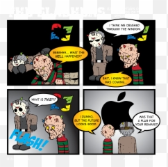 Revenge The Slashers Comic - Micahel And Jason Comic Emoji,Good Shit Emoticon Deviantart