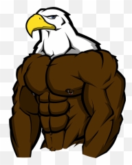 Muscle Bird Of Prey - Muscle Eagle Emoji,Eagle Emoji