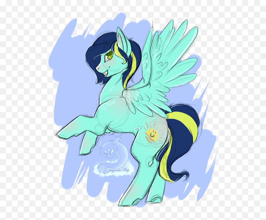 Post Your Oc - Page 36 Sugarcube Corner Mlp Forums Mythical Creature Emoji,Lightning Bolt Emoji .png