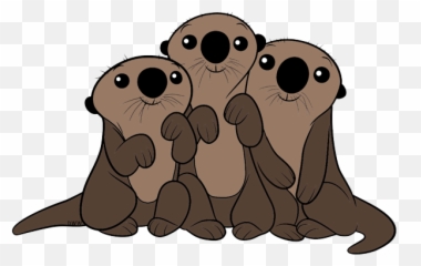 Finding Dory Clip Art 2 - Otters Clip Art Emoji,Emoticon Sea Otter