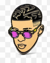 Bad Bunny Cartoon - Trap Instrumental F A K E L O V E Bad Logo Transparent Bad Bunny Emoji,Elmer Fudd Emoticon For Facebook