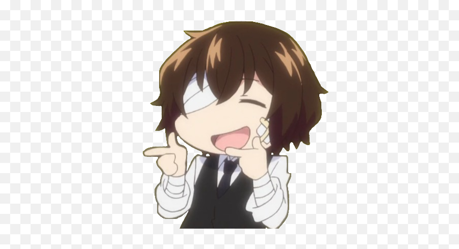 Discord Anime Emoji Pack - Dazai Osamu Chibi,Emojis Angry Anime