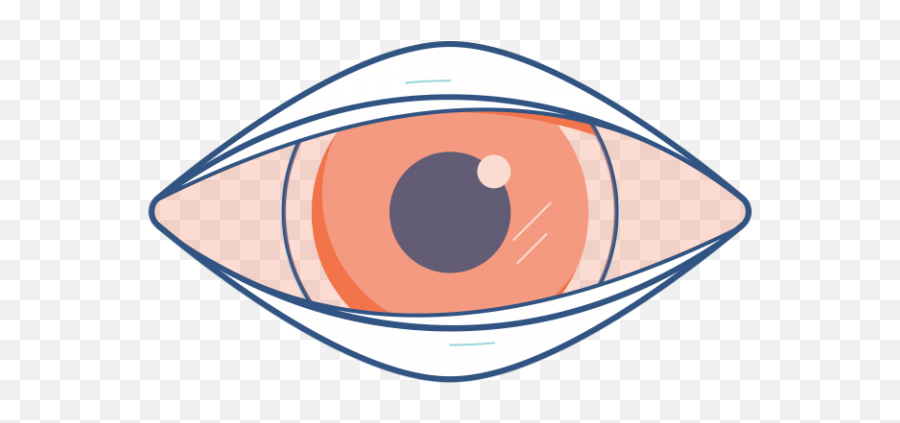 Pink Eyes Clipart Eye Pain - Circle Png Download Full Conjunctivitis Emoji,Eyeballs Out Emojis