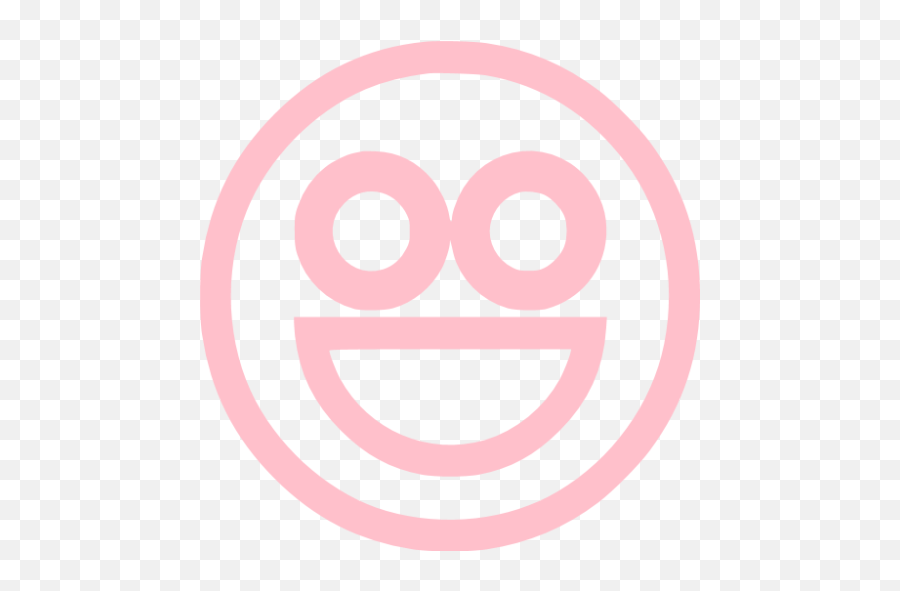 Pink Emoticon 49 Icon - Free Pink Emoticon Icons Happy Emoji,Pink Smiley Emoticon