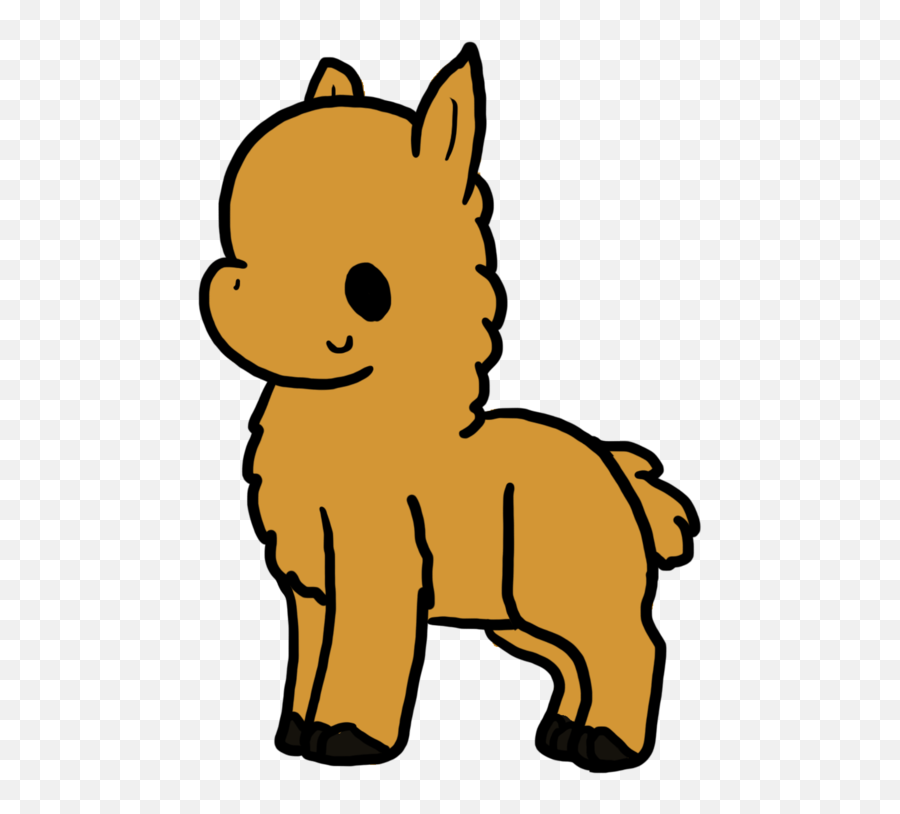 Larry The Llama My Storybook - Llama Png Cartoon Emoji,Alpaca Msn Emoticon