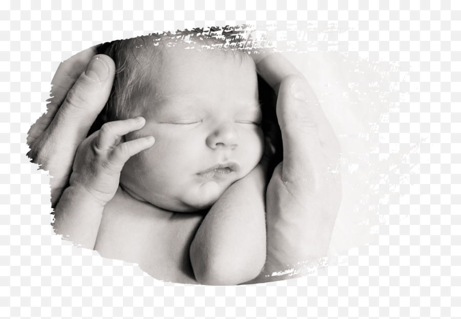 Best Seattle Newborn Photographer - Baby Sleeping Emoji,Black And White Photography Headshots Emotion