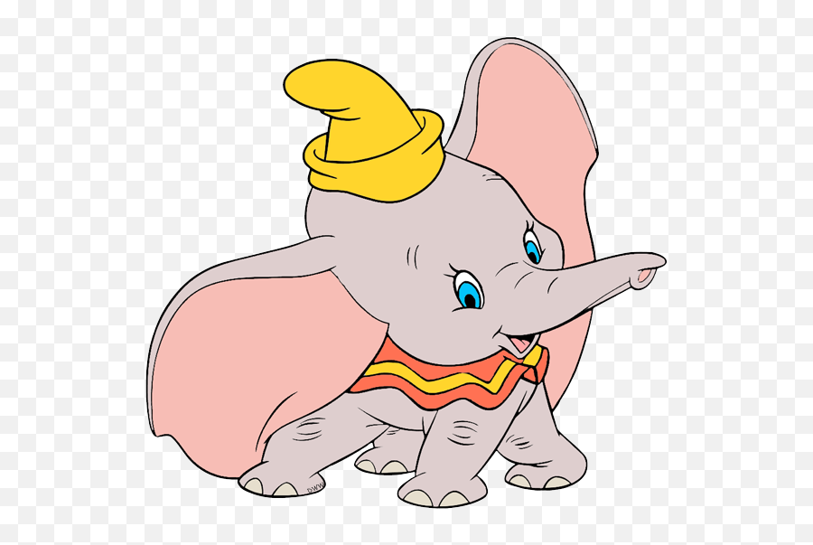 Dumbo Clip Art 3 - Transparent Dumbo Png Emoji,Dumbo Remake Emotions