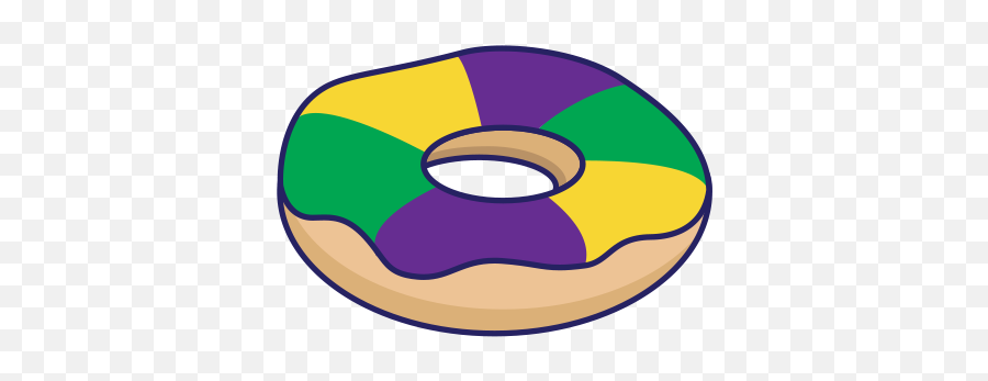 King Cake Emoji - Soft,Cake Emoji