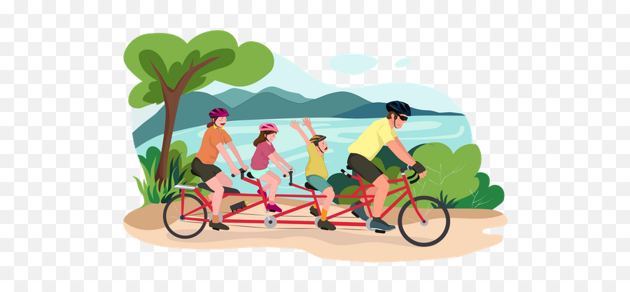 Cycle Illustrations Images U0026 Vectors - Royalty Free Emoji,Emotion Tandem 13.4