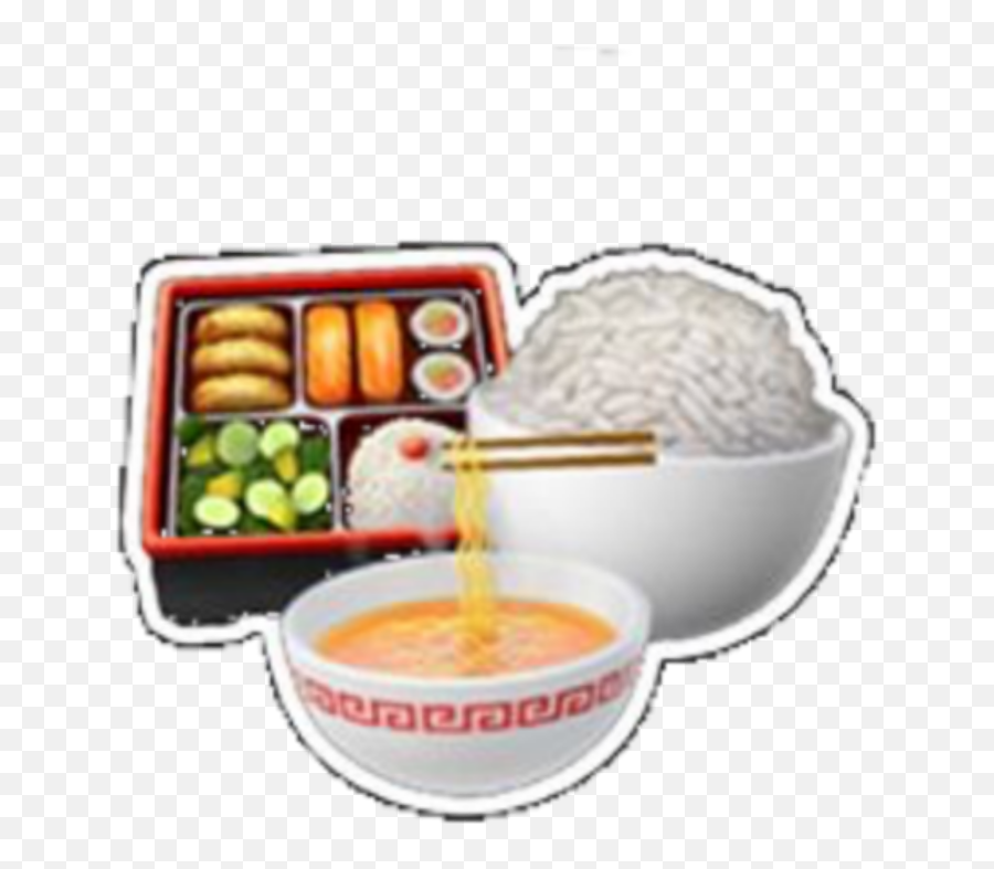 Emoji Emojicombo Emojicombos Sticker By - Bowl,Breakfast Emoji