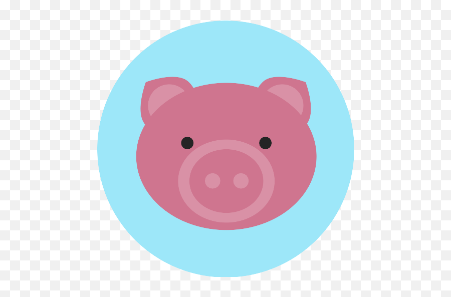 Pig Vector Svg Icon - Happy Emoji,How To Type A Pig Emoticon