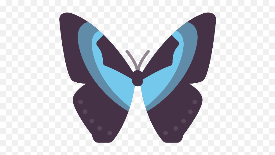 Butterfly Pretty Vector Svg Icon Emoji,2 Blue Butterfly Emojis