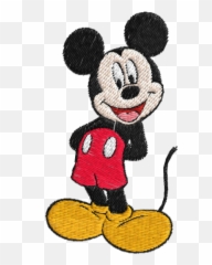 Matriz De Bordado Mickey Emoji,Emoticon Simbolo Do Mickey
