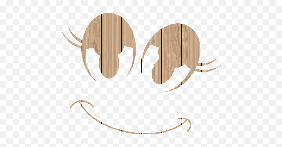 Wood Planks 010 Cute Emoticon Emotion Girl - Free Images Emoji,Sad Anime Emoticon Text