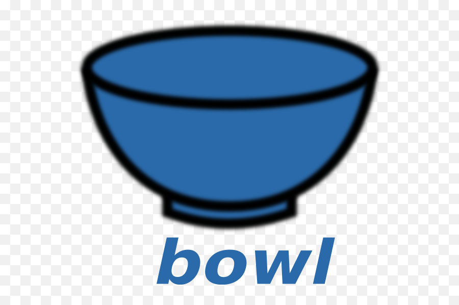 Cliparts Blue Bowl Clipart - Clipart Suggest Emoji,Bowl Of Soup Text Emoticon