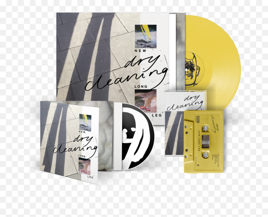 Dry Cleaning - Yellow Vinyl Cd U0026 Cassette Dry Cleaning Emoji,Phonograpgh Emoji