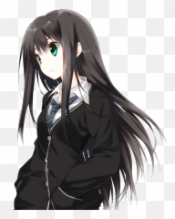 Anime Girl Wallpaper Transparent Emoji,Girl Emoji Wallpaper