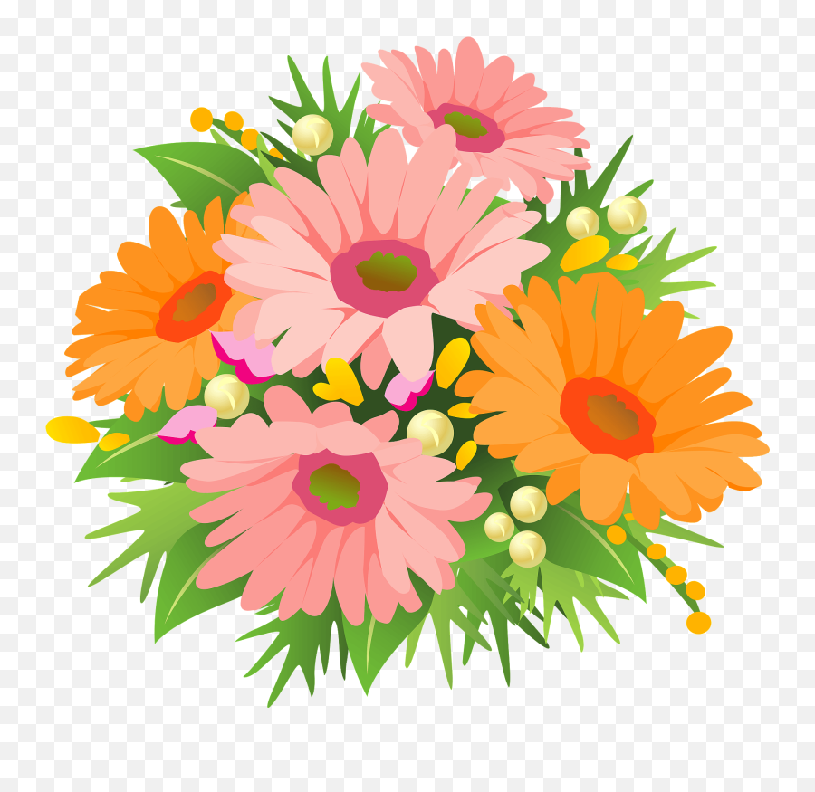 Flower Bouquet Clipart - Bouquet Flowers Clip Art Emoji,Boquet Emoji