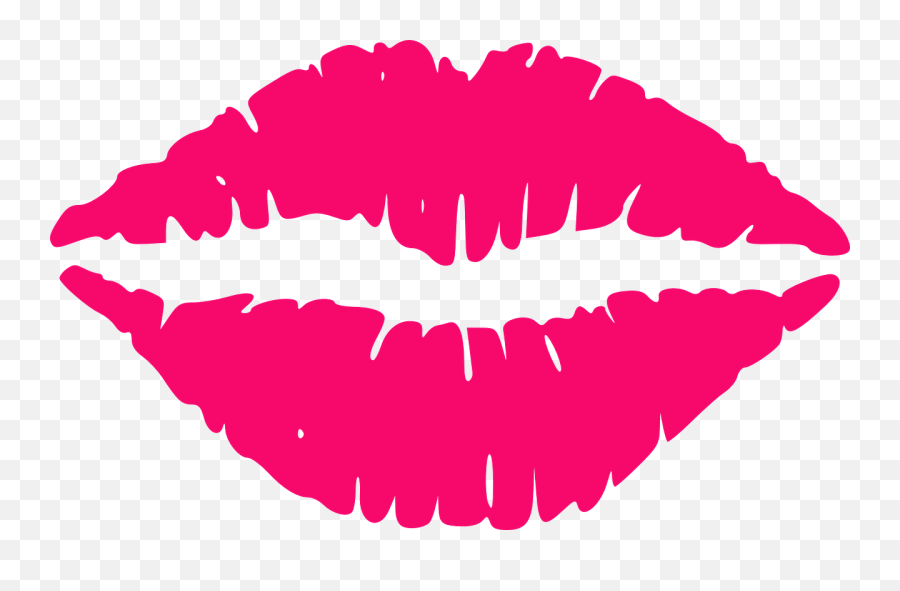 Lips Kiss Print Pink Alluring Art Drawings Stencils - Lips Clip Art Emoji,Emoji Pillow Ebay