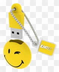 Sw100 Take It Easy - Cle Usb Smiley Emoji,Drive Emoticon