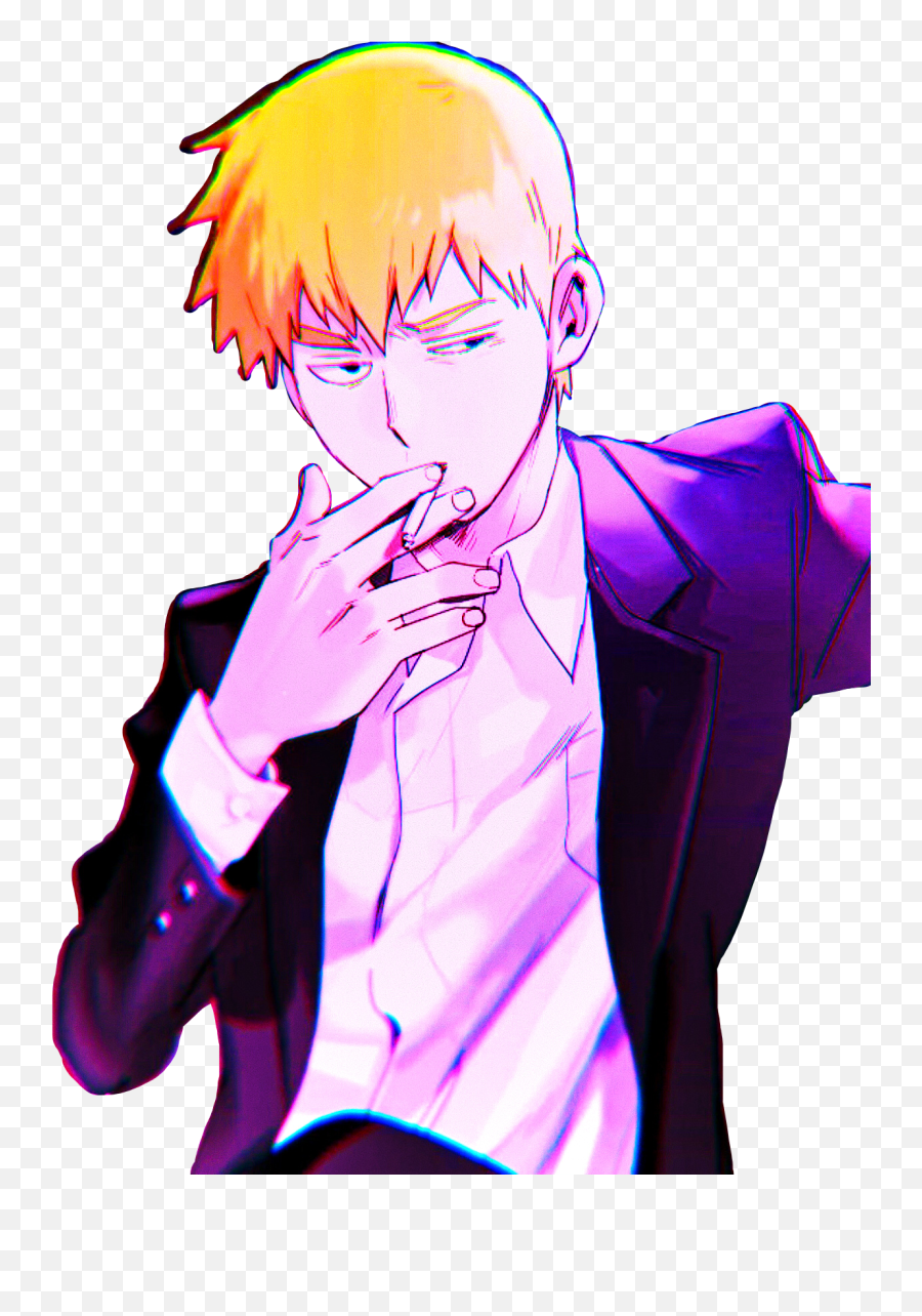 Mobpsycho100 Mobpyscho100 Sticker By - Fiction Emoji,Mob Psycho 100 Emoji