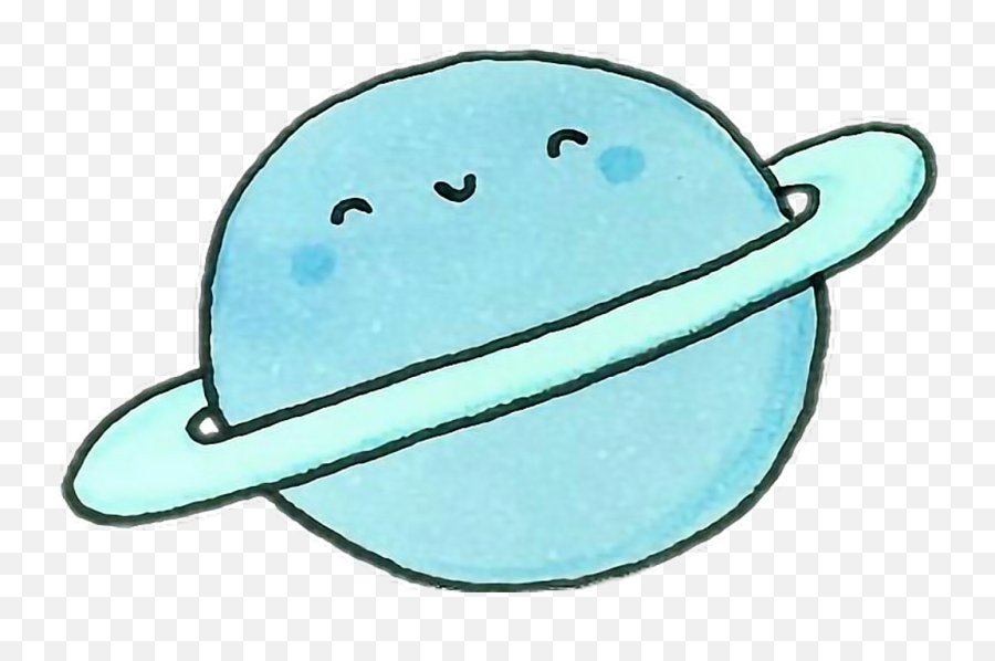 Galaxy Clipart Saturn - Cute Planet Clipart Transparent Emoji,Saturn Emoji
