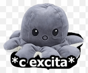 Pulpos Reversibles - Soft Emoji,Octopus Emoji Plush