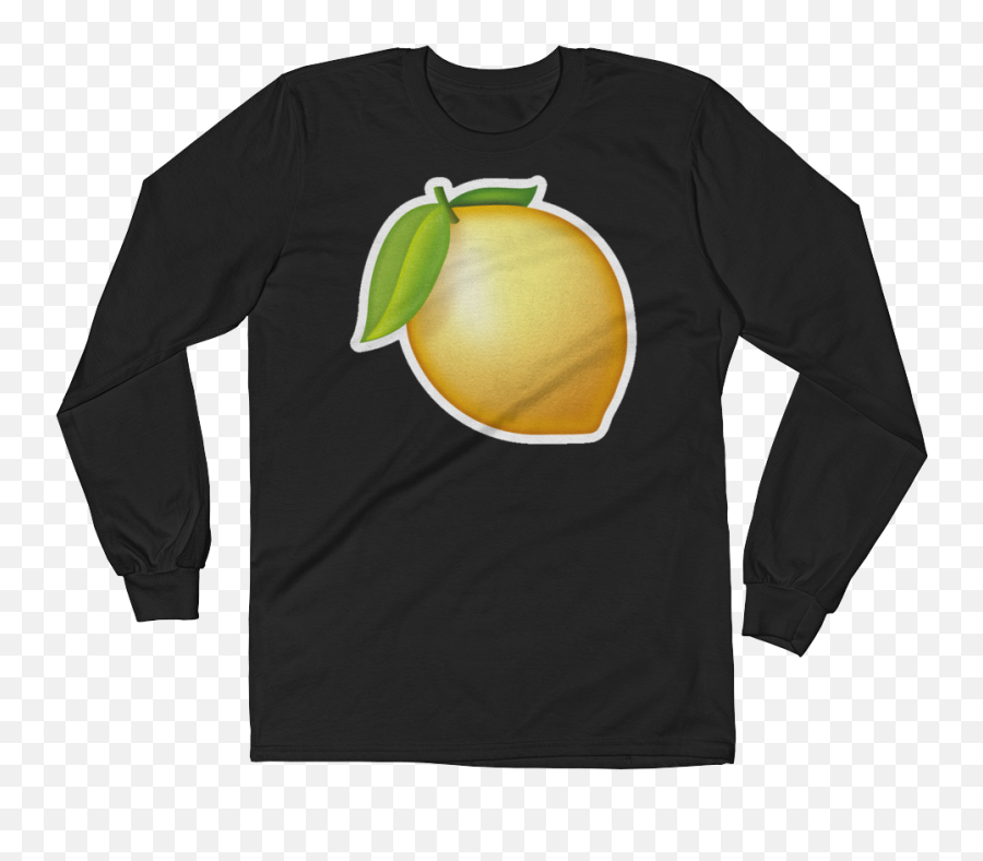 Download Menu0027s Emoji Long Sleeve T Shirt - Bill Rights Shirt No Step On Snek Shirt,Lemon Emoji
