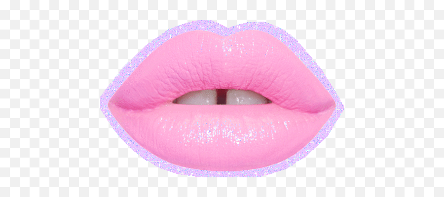 Mouth Pink 3d Sweet Fun Girl Sticker - Lip Care Emoji,Girl Lipstick And Dress Emoji