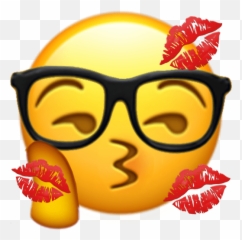 Hitler - Middle Finger And Kissing Emoji,Emoticon Saludando