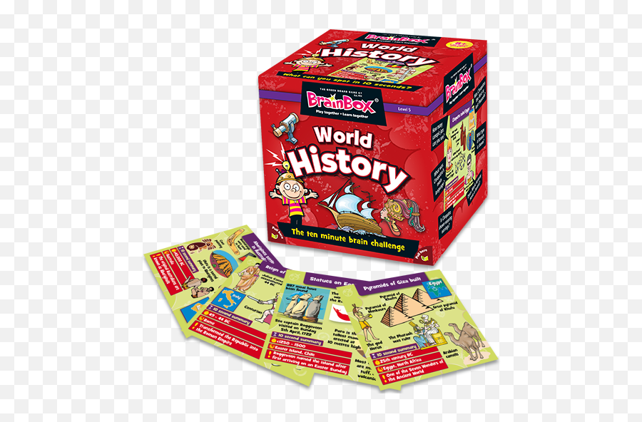 Brainbox World History Memory Game - Brain Box History Game Emoji,Box Game Robot With Emotions