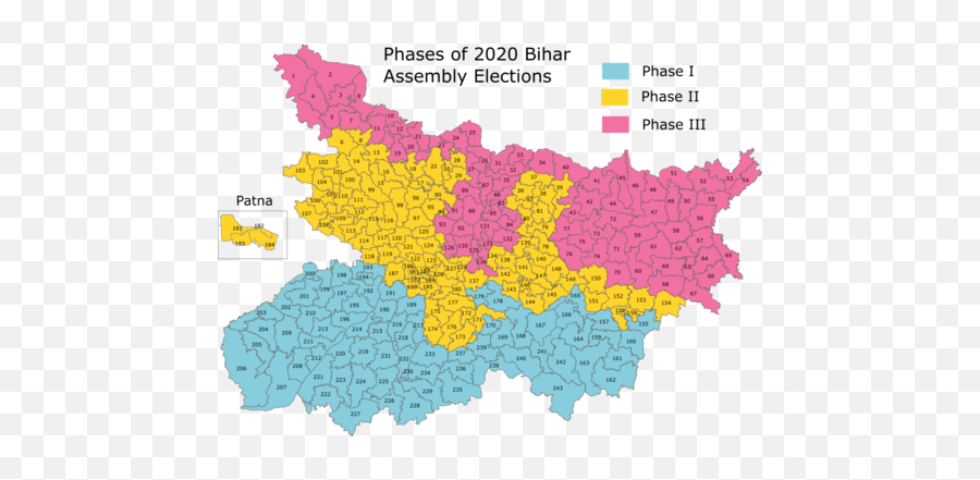 2020 Bihar Legislative Assembly Election - Wikipedia Bihar Map Outline Emoji,Shakuntala Raja Ravi Varma Emotions