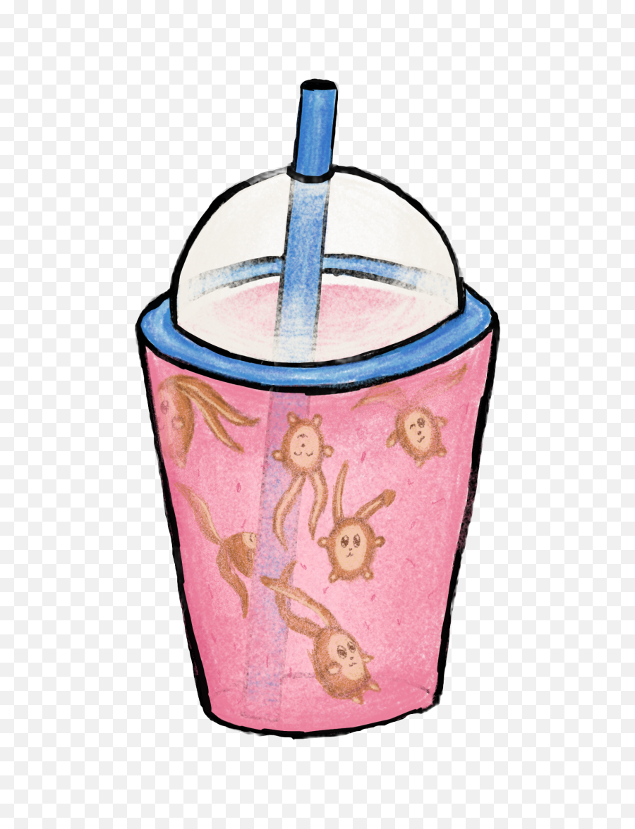 Bunny Bubbletea Bubble Tea Drink - Girly Emoji,Bubble Tea Emoji