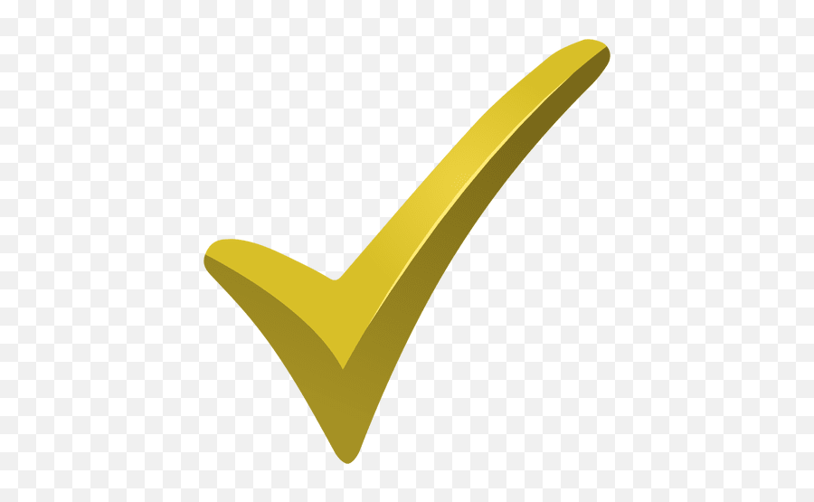 Yellow Check Mark - Transparent Png U0026 Svg Vector File Check Mark Png Yellow Emoji,Twitter Verified Check Mark Emoticon Color