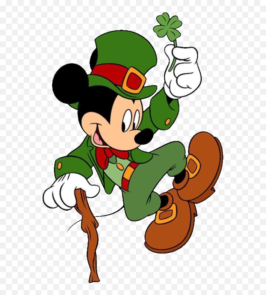 St Patricks Day St Patrick Clip Art 4 - Mickey Mouse St Day Emoji,St Patricks Day Emoji