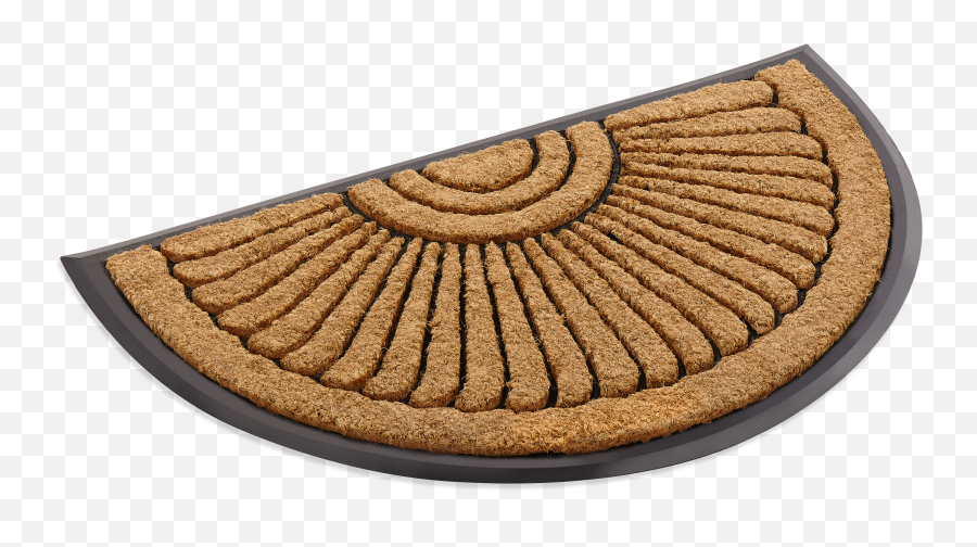 Half Round Coco Mat Transparent Png Emoji,Welcome Mat Emoji Fb