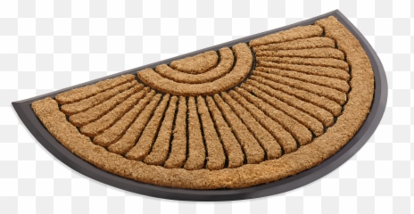 Half Round Coco Mat Transparent Png Emoji,Welcome Mat Emoji Fb