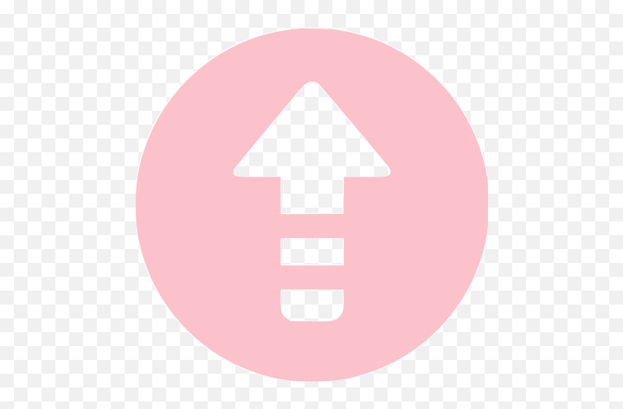 Pink Arrow Up 5 Icon - Pink Arrow Top Icon Png Emoji,Box Arrow Pointing Up And Eyes Emoji