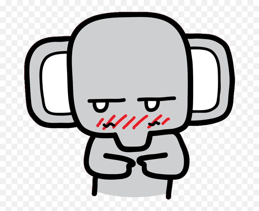 Top General Facebook Stickers For Android U0026 Ios Gfycat - Emoji Elephant Gif,Tense Emoji