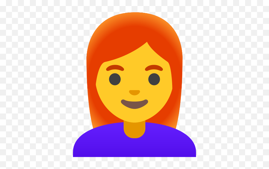 U200d Woman With Red Hair Emoji,Long Hair Emoticon