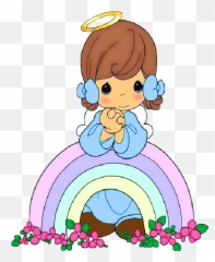 Precious Moments Png Angel - Clip Art Library Emoji,Angel Emoticon Withtext