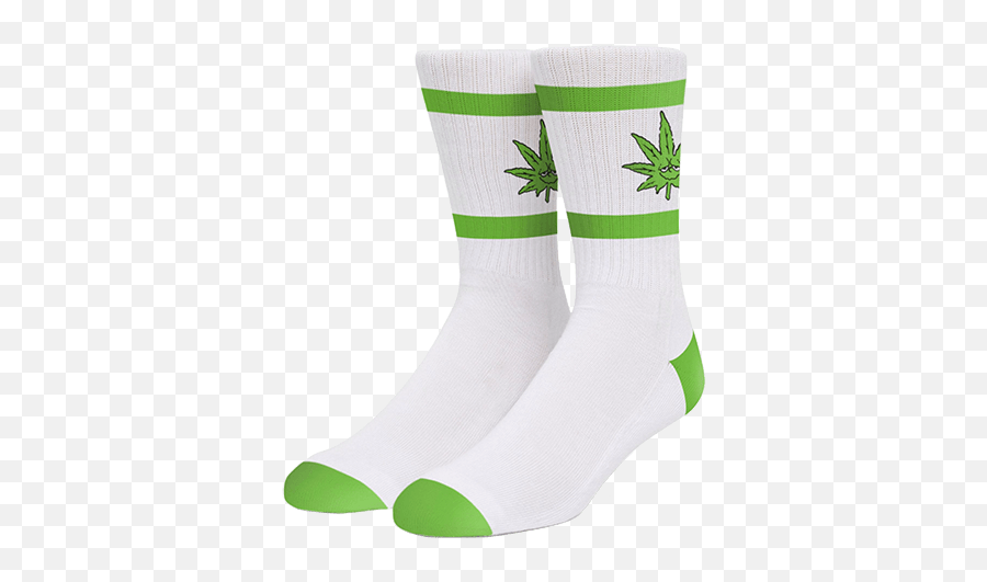 Huf Socks Green Buddy Athletic Emoji,Sock Emojii