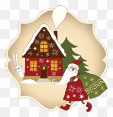 Santau0027s House Christmas Decal - 2011 Emoji,Pink Emoji House